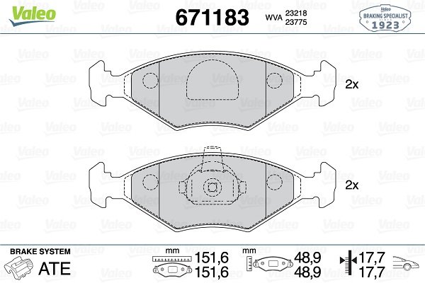 VALEO 671183