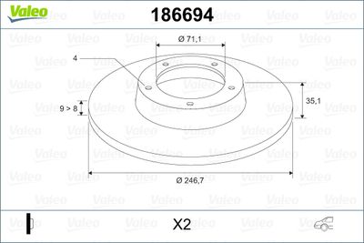 VALEO 186694