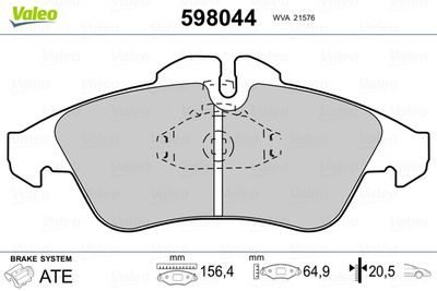 VALEO 598044