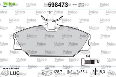 VALEO 598473