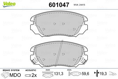 VALEO 601047