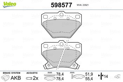 VALEO 598577