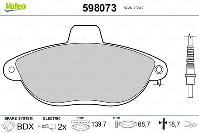 VALEO 598073