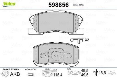 VALEO 598856