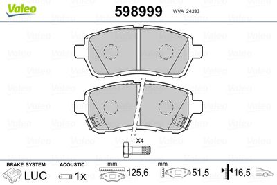 VALEO 598999