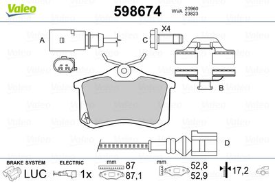 VALEO 598674