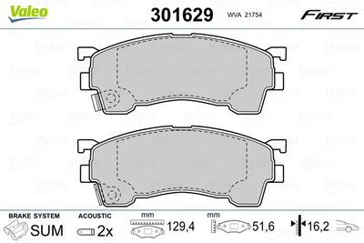 VALEO 301629