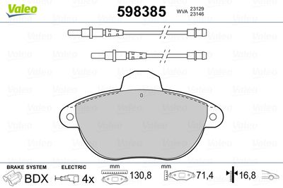 VALEO 598385