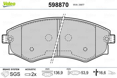 VALEO 598870