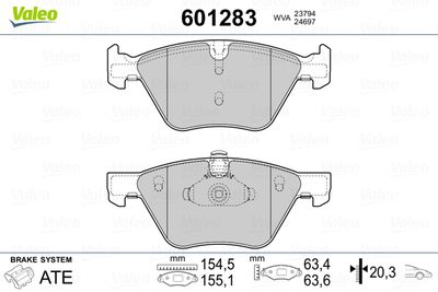 VALEO 601283 VALEO 601283