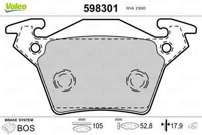 VALEO 598301