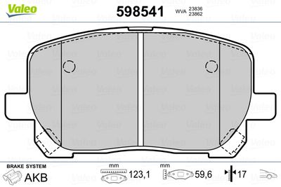 VALEO 598541