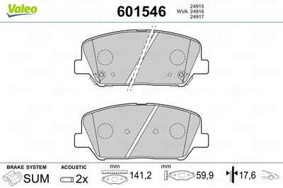 VALEO 601546