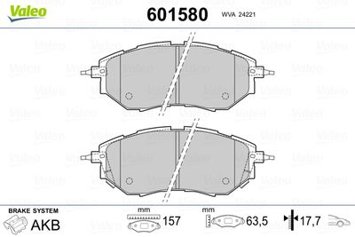 VALEO 601580