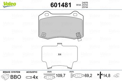 VALEO 601481