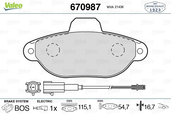 VALEO 670987