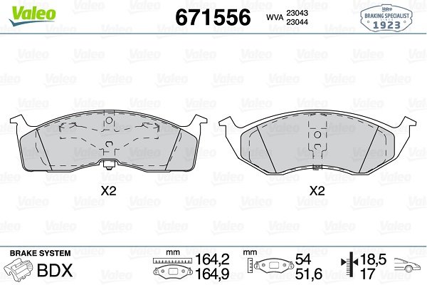 VALEO 671556