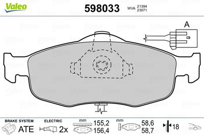 VALEO 598033