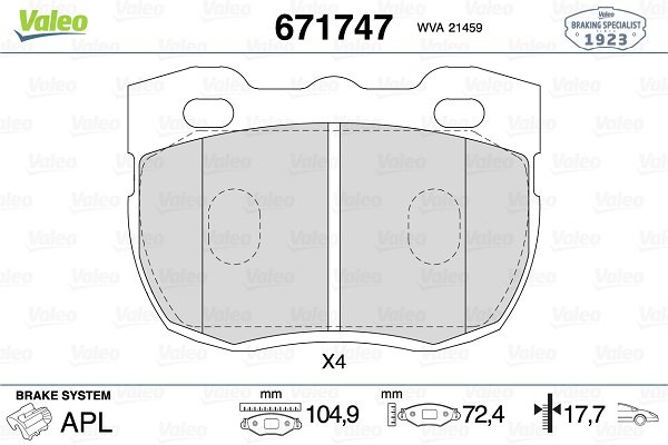 VALEO 671747