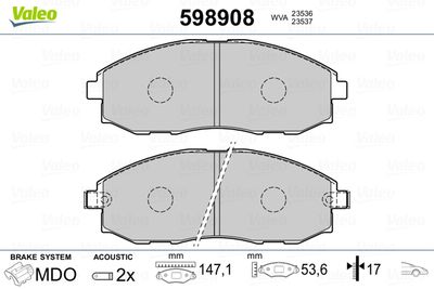 VALEO 598908