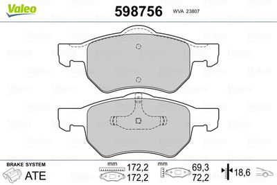 VALEO 598756