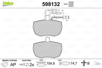 VALEO 598132