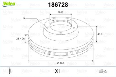 VALEO 186728