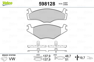 VALEO 598128