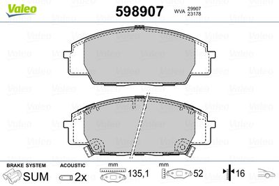 VALEO 598907