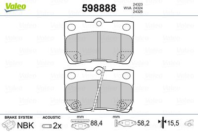 VALEO 598888