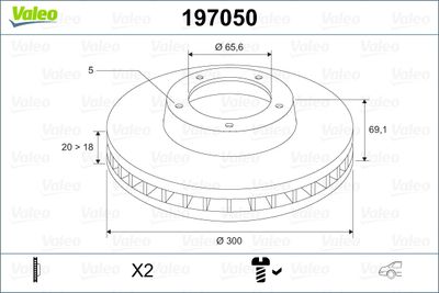 VALEO 197050