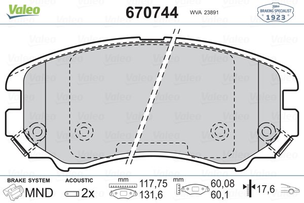 VALEO 670744