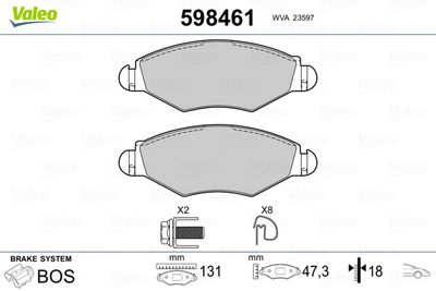 VALEO 598461