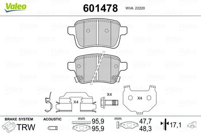 VALEO 601478