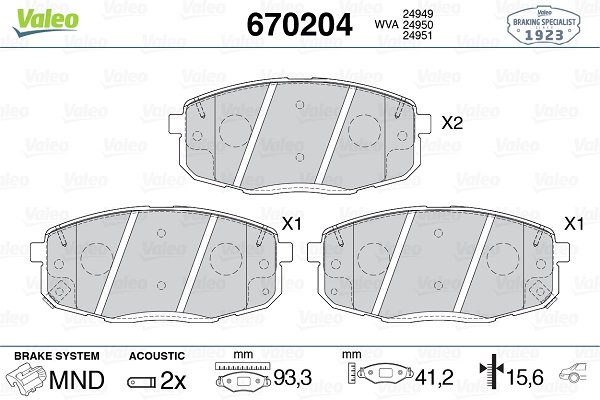 VALEO 670204