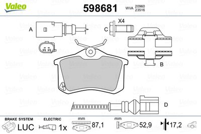 VALEO 598681