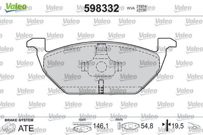 VALEO 598332 VALEO 598332