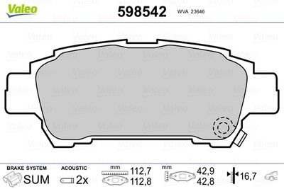 VALEO 598542