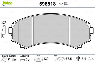 VALEO 598518