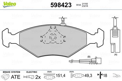 VALEO 598423