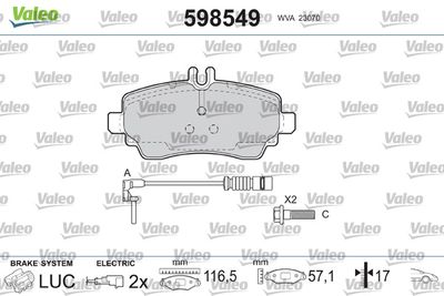 VALEO 598549