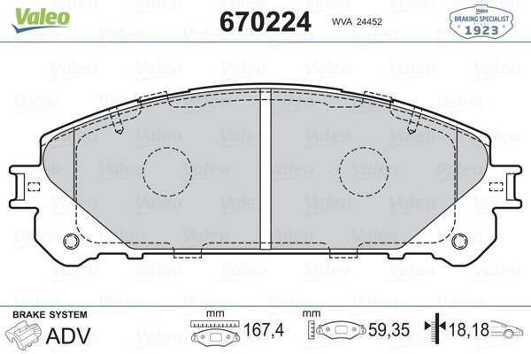 VALEO 670224