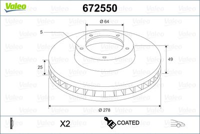 VALEO 672550