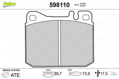 VALEO 598110