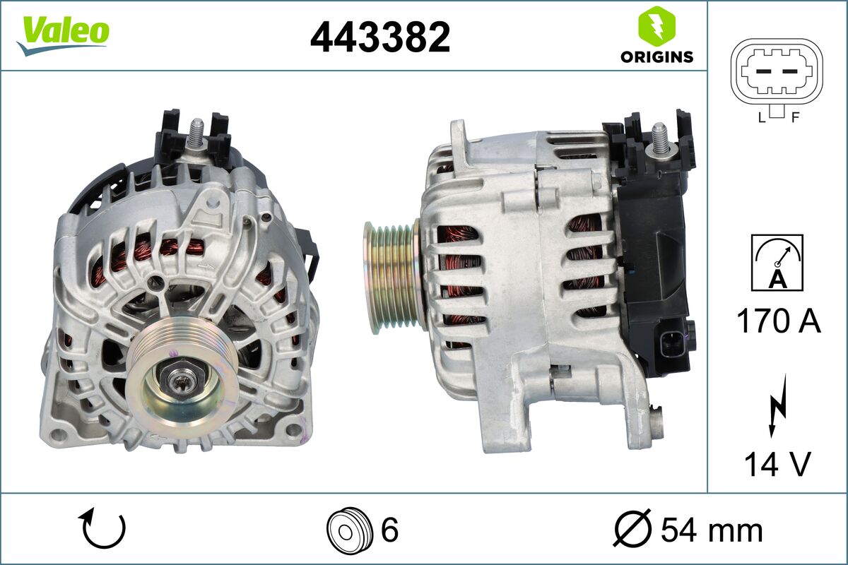 VALEO 443382 VALEO 443382