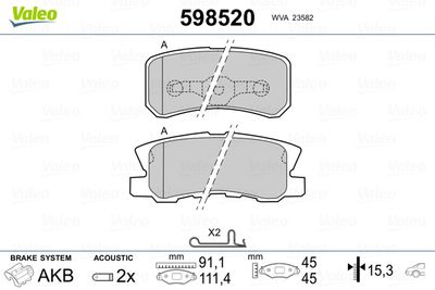 VALEO 598520