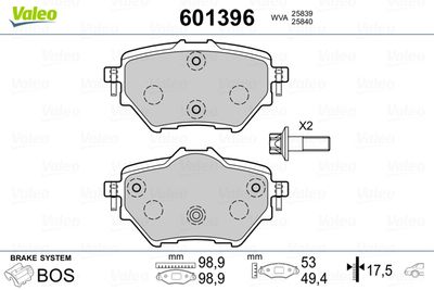 VALEO 601396