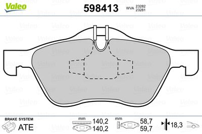 VALEO 598413