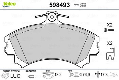 VALEO 598493