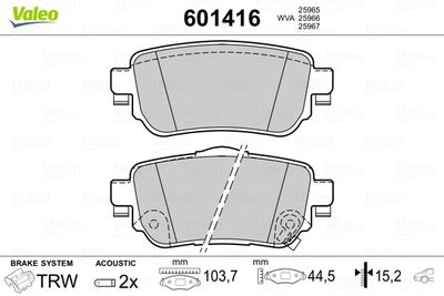 VALEO 601416